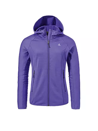 SCHÖFFEL | Damen Fleecejacke Cascata Hoodie | lila